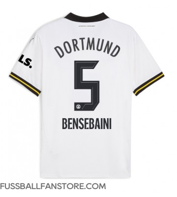 Borussia Dortmund Ramy Bensebaini #5 Replik 3rd trikot 2024-25 Kurzarm